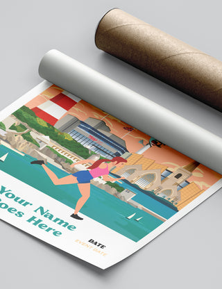 Personalised Plymouth Half Marathon